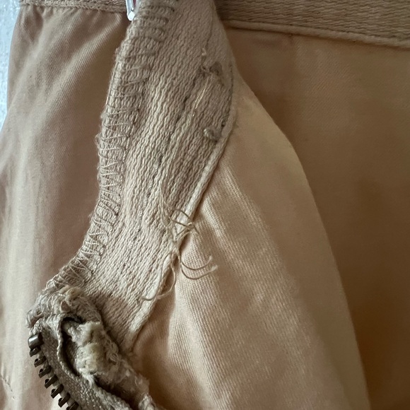 VTG 2000 Mavi cargo mini skirt Small embroidered pockets zip cowgirl grunge punk - Picture 13 of 17